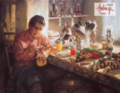 Clark Hulings - The Kachina Dollmaker