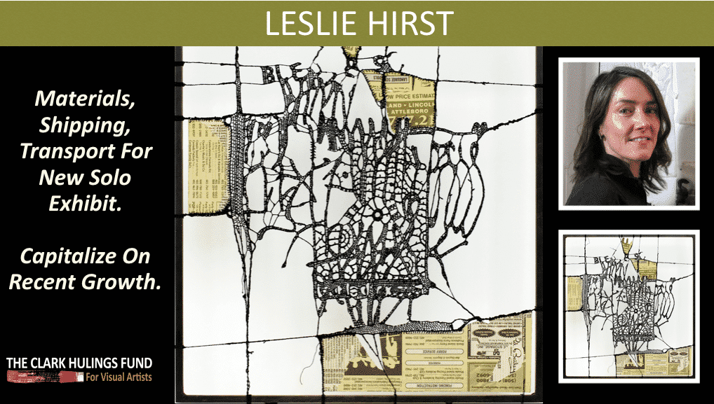 Leslie Hirst - 2015 Grant Recipient