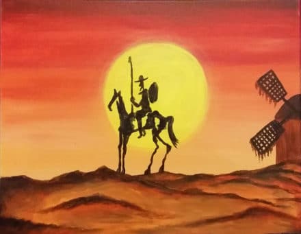 Don Quixote by Renee Gannon