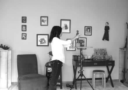 Belgin Yucelen at her studio in Boulder