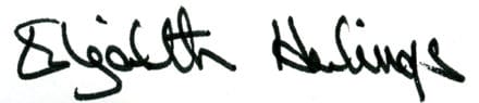 Elizabeth Hulings signature