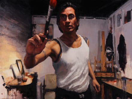 Self-Portrait by Calvin Lai