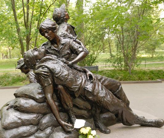 Vietnam Women's Memorial by Glenna Goodacre