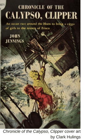 Chronicle of the Calypso, Clipper cover art by Clark Hulings