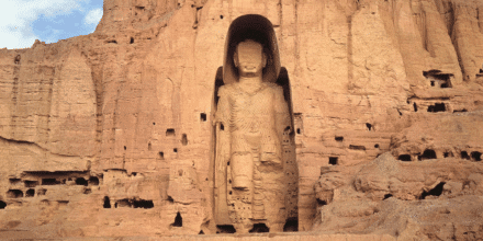 One of Afghanistan’s Bamiyan Buddhas