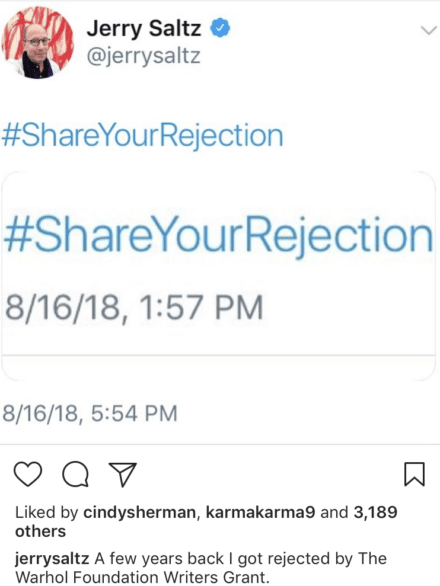 Share Your Rejection full image