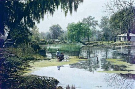 Louisiana Fisherwoman | Clark Hulings 1967