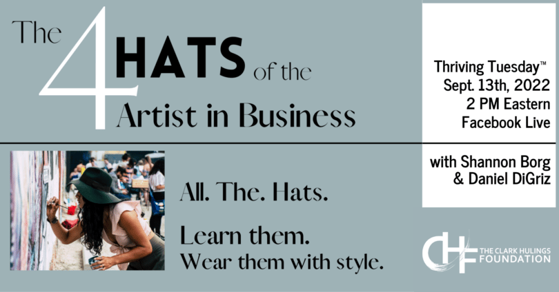4 Hats of Artists In Business