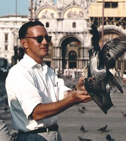 Clark Hulings in Venice