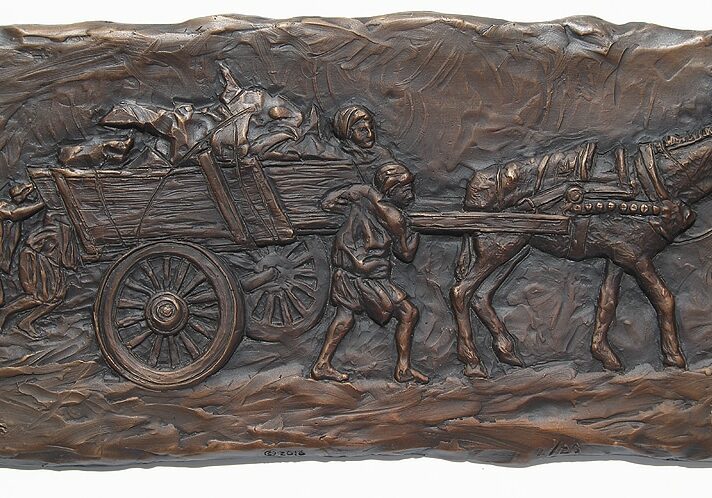 Original Art - Glenna Goodacre Bronze Bas Relief - Final Work