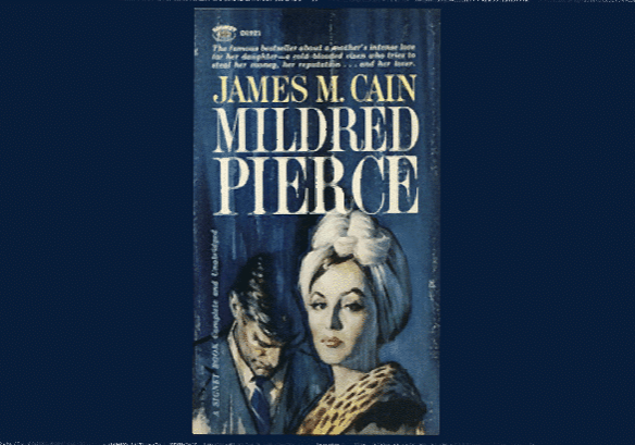 James M. Cain’s Mildred Pierce. Cover by Clark Hulings