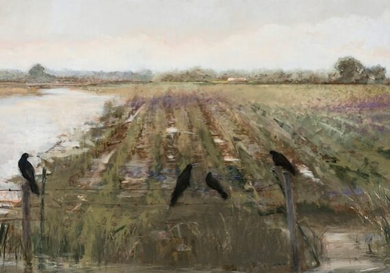cafe flooded field - Donna Lee Nyzio