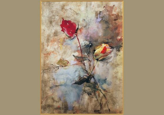 Watercolor Roses- Clark Hulings -featured image
